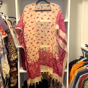 Paisley Boho Poncho